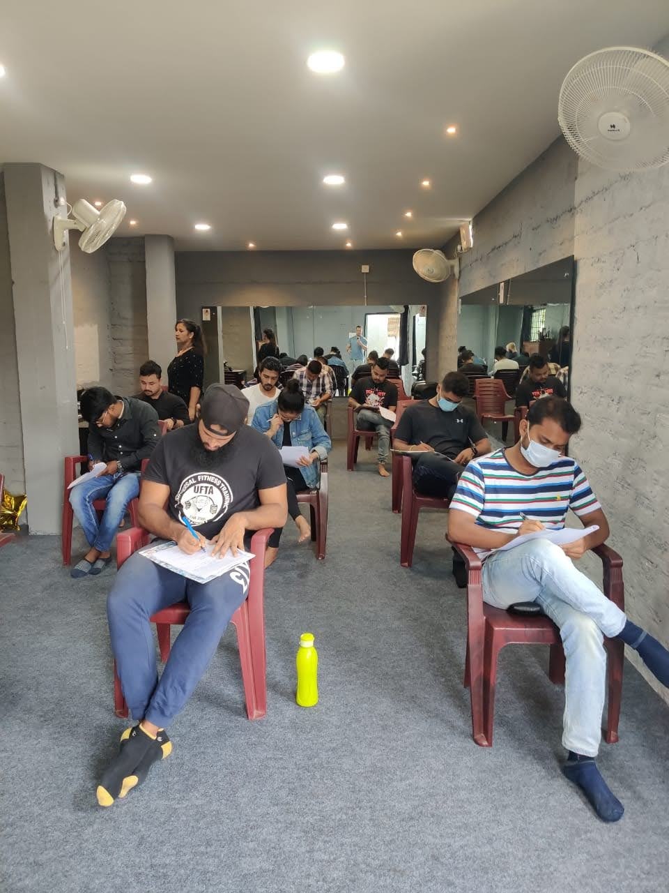 Group training class at UFTA